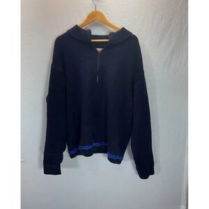 Vintage Filson 100% Virgin Wool Zip Cardigan Men's XXL Heavy Duty embellished